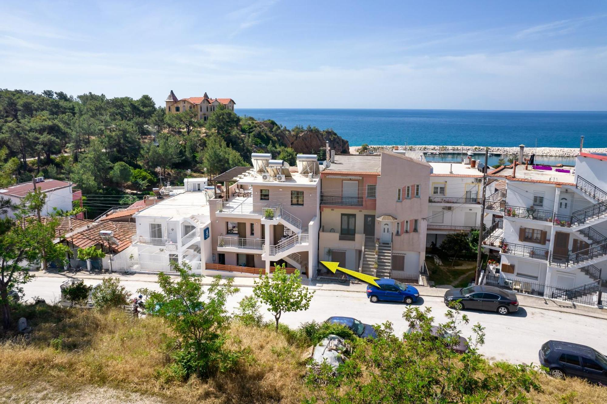 Vela Bianca Suites Limenaria  Ngoại thất bức ảnh