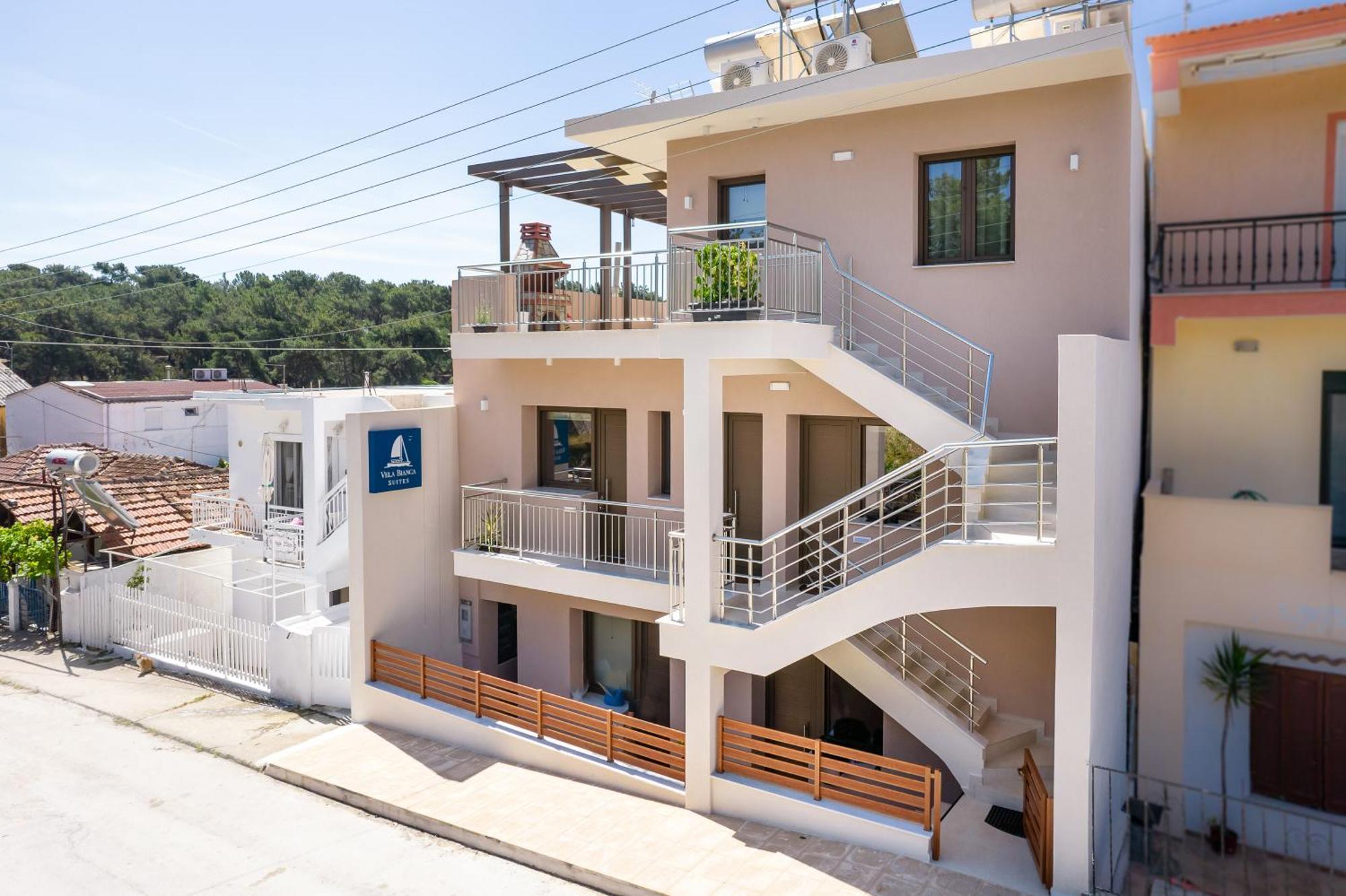 Vela Bianca Suites Limenaria  Ngoại thất bức ảnh