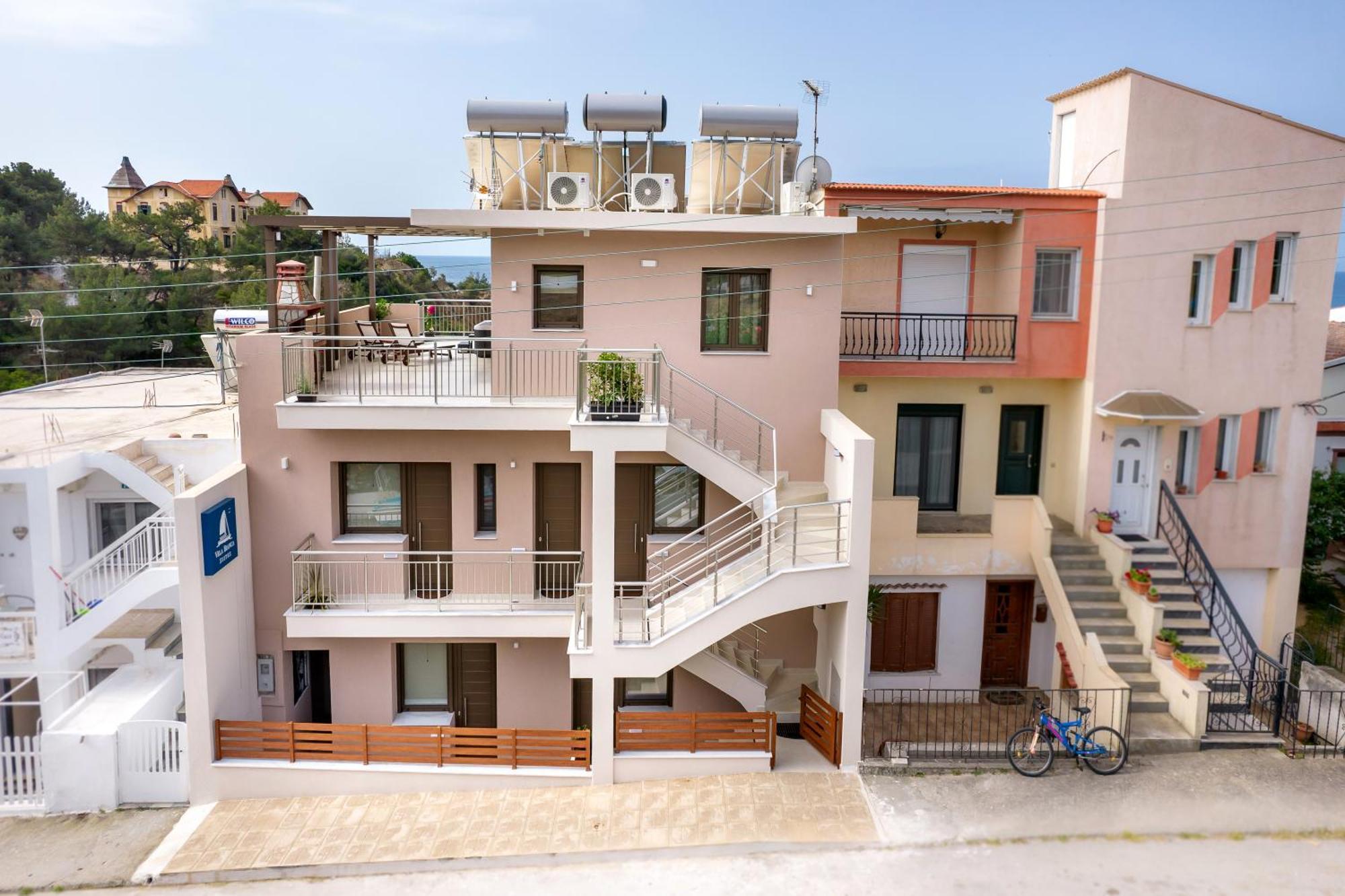 Vela Bianca Suites Limenaria  Ngoại thất bức ảnh