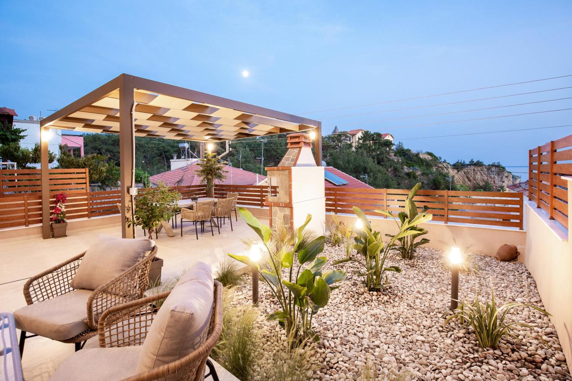 Vela Bianca Suites Limenaria  Ngoại thất bức ảnh