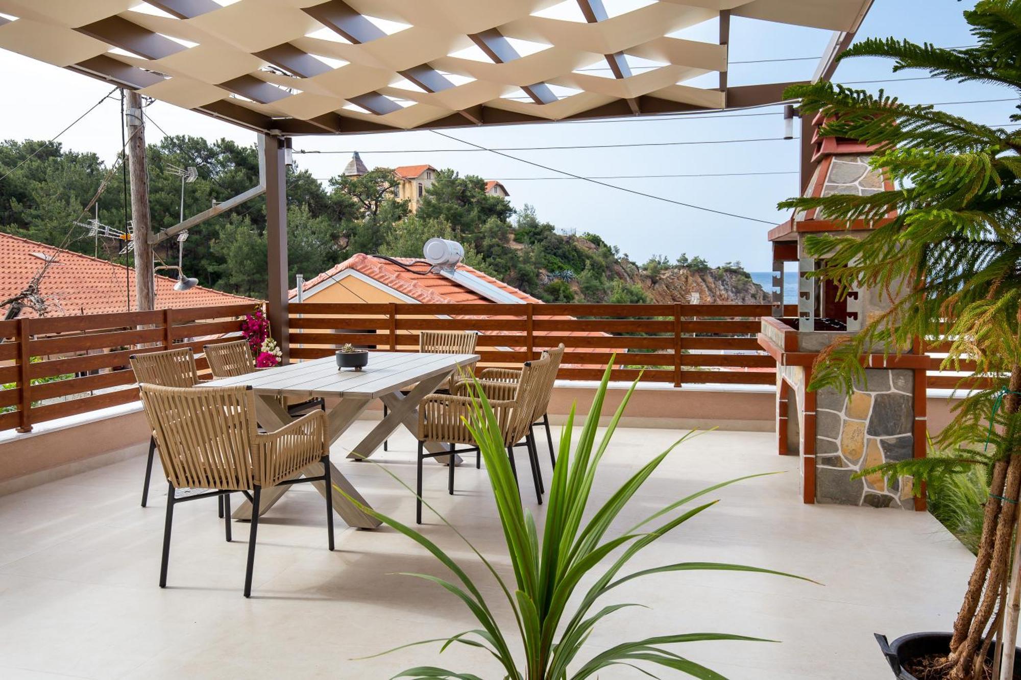 Vela Bianca Suites Limenaria  Ngoại thất bức ảnh