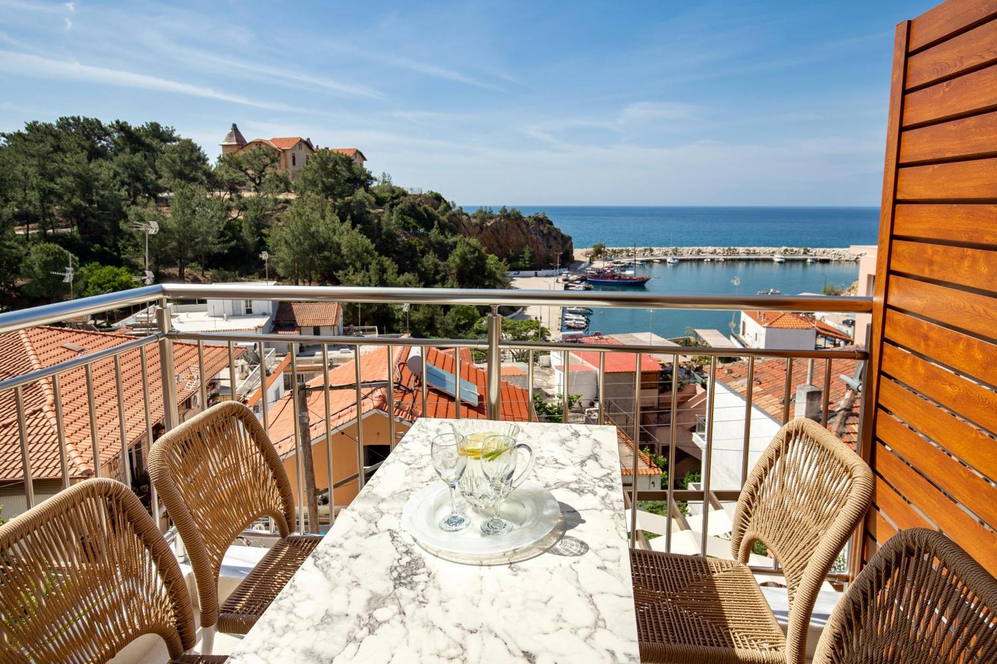 Vela Bianca Suites Limenaria  Ngoại thất bức ảnh