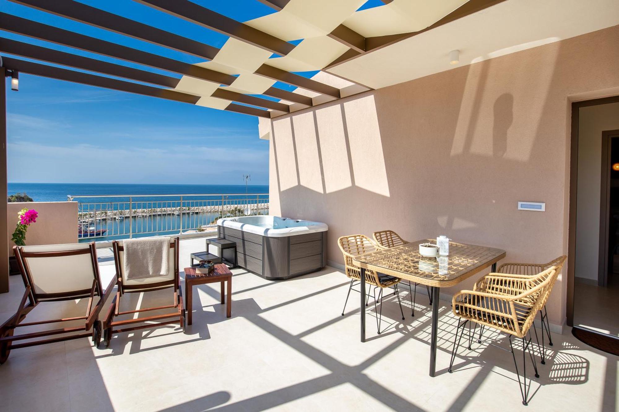 Vela Bianca Suites Limenaria  Ngoại thất bức ảnh