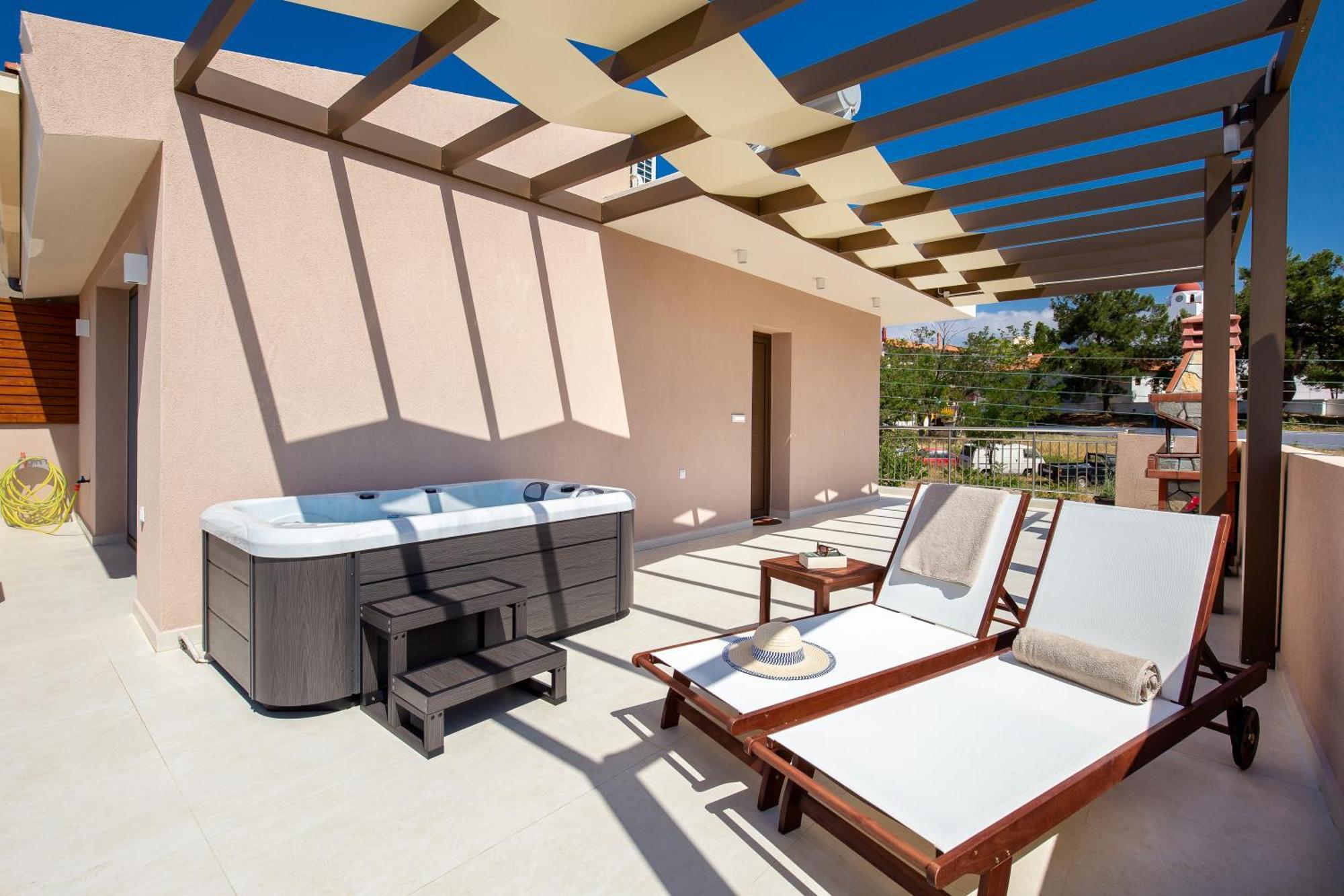 Vela Bianca Suites Limenaria  Ngoại thất bức ảnh