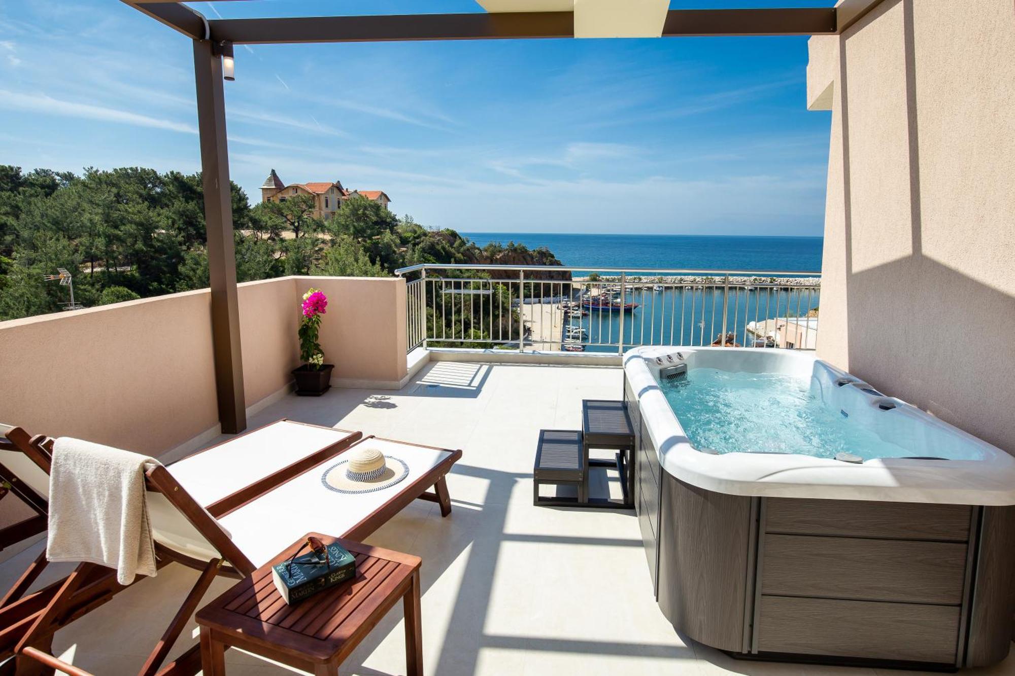 Vela Bianca Suites Limenaria  Ngoại thất bức ảnh